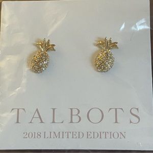 Talbots Pineapple Earrings